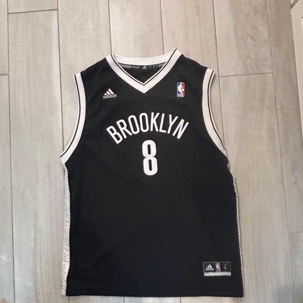 Deron Williams Nets NBA Adidas Black Jersey